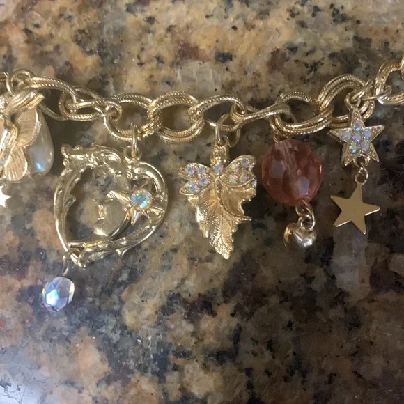 Kirks Folly charm bracelet - Picture 4 of 5